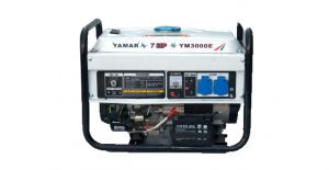 גנרטור להשכרה תוצרת חברת YAMAR, דגם, YM-3000E חד פאזי מופעל באמצעות דלק