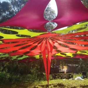 אוהלי לייקרה צבעוניים לאירועים | פניקס אירועים